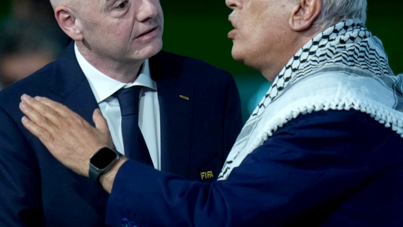 Rajoub refuse une photo avec un dirigeant israélien au congrès FIFA
