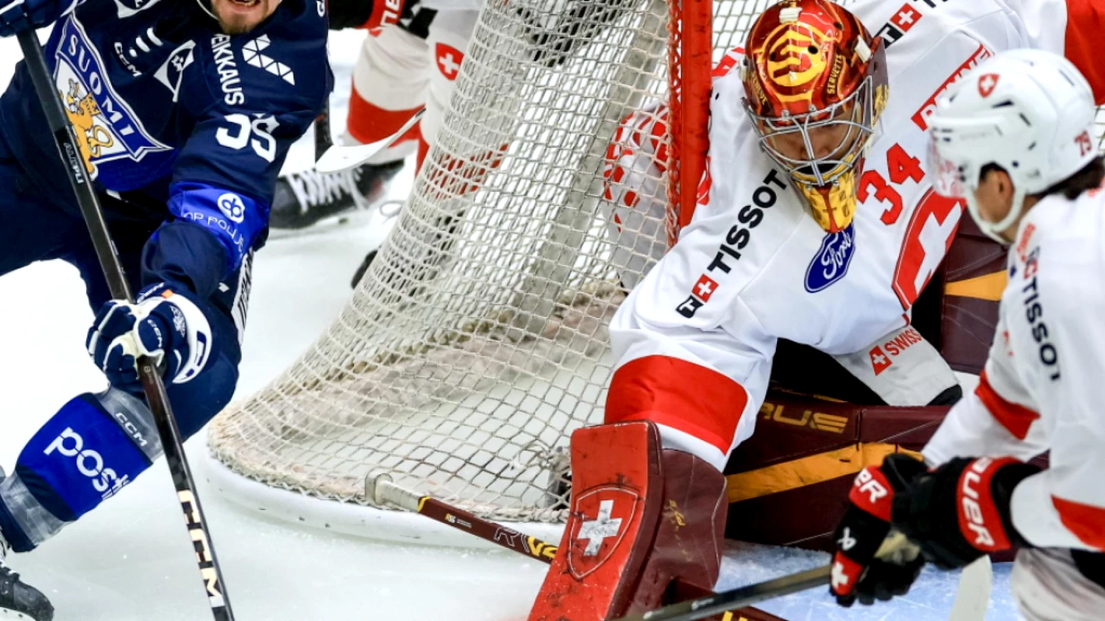 Suisse battue par la Finlande (5-3) en préparation au mondial