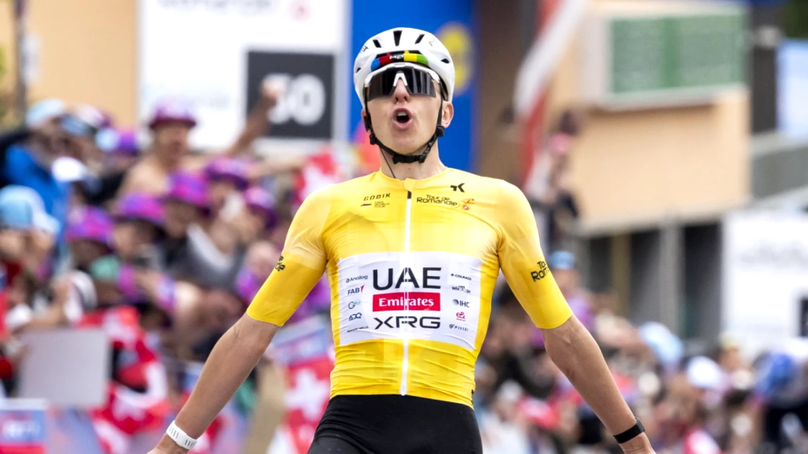Tadej Pogacar au Tour de Romandie : 4 victoires et le général