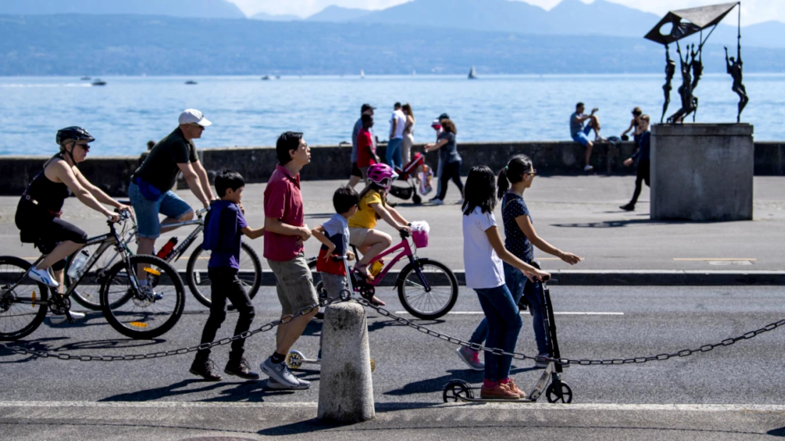 quais d'Ouchy fermés à la circulation le week-end à Lausanne