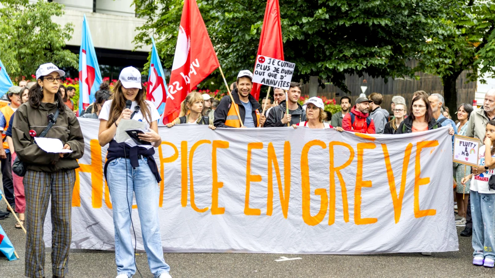 Grève de la fonction publique à Genève contre les coupes budgétaires