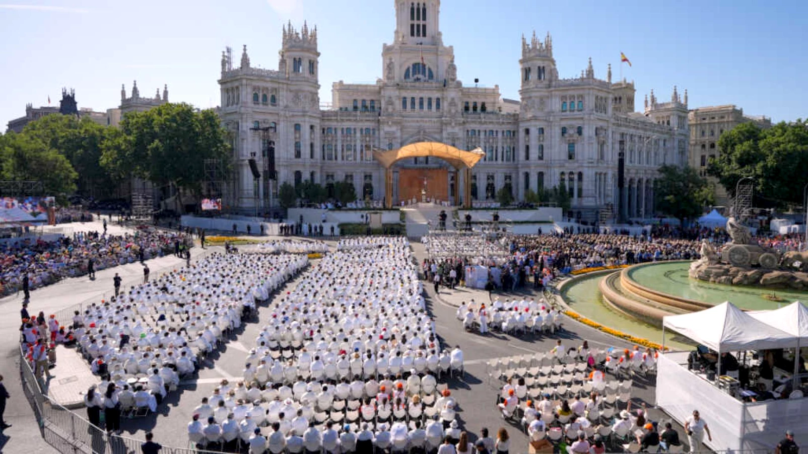 Plus de 1,2 million à Madrid pour la messe du pape Léon XIV
