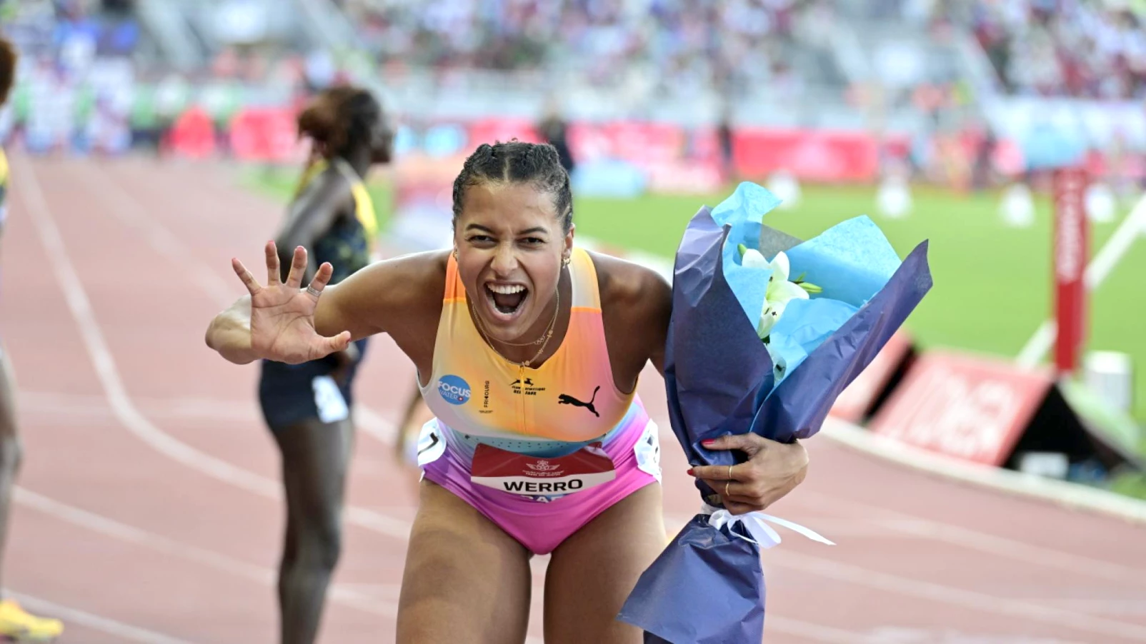 Audrey Werro : 1'53''98 sur 800 m, 3e temps de l'histoire