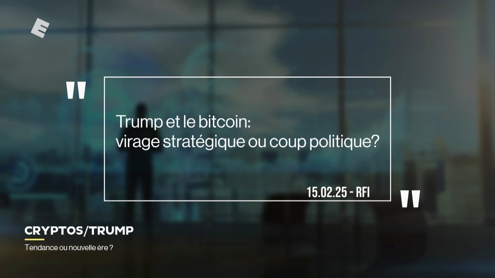 Cryptos/Trump