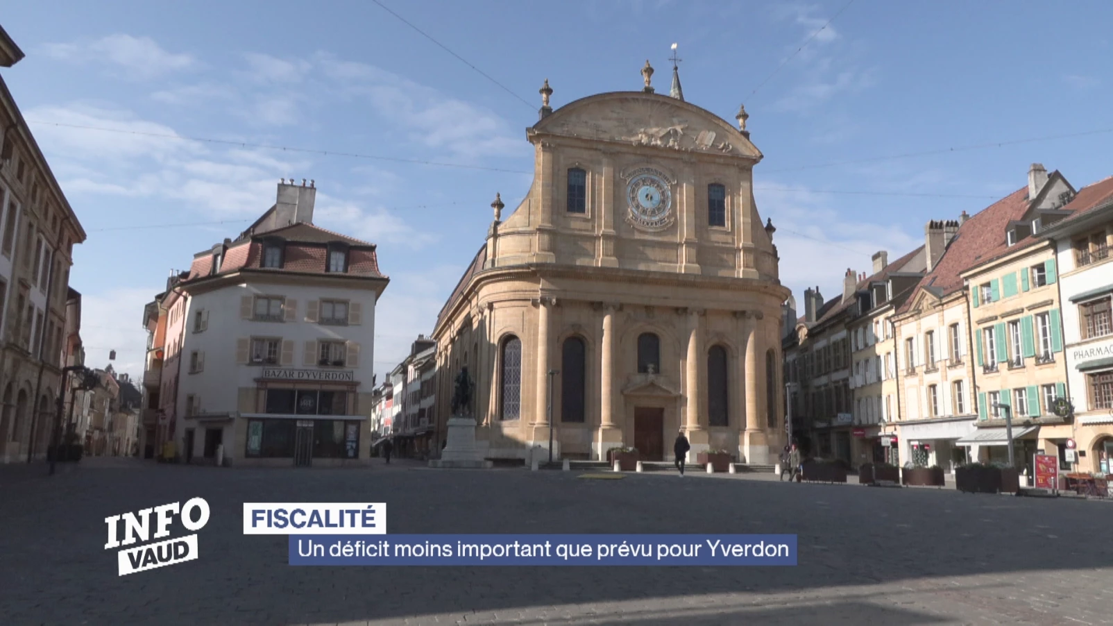 Un déficit moins important que prévu pour Yverdon