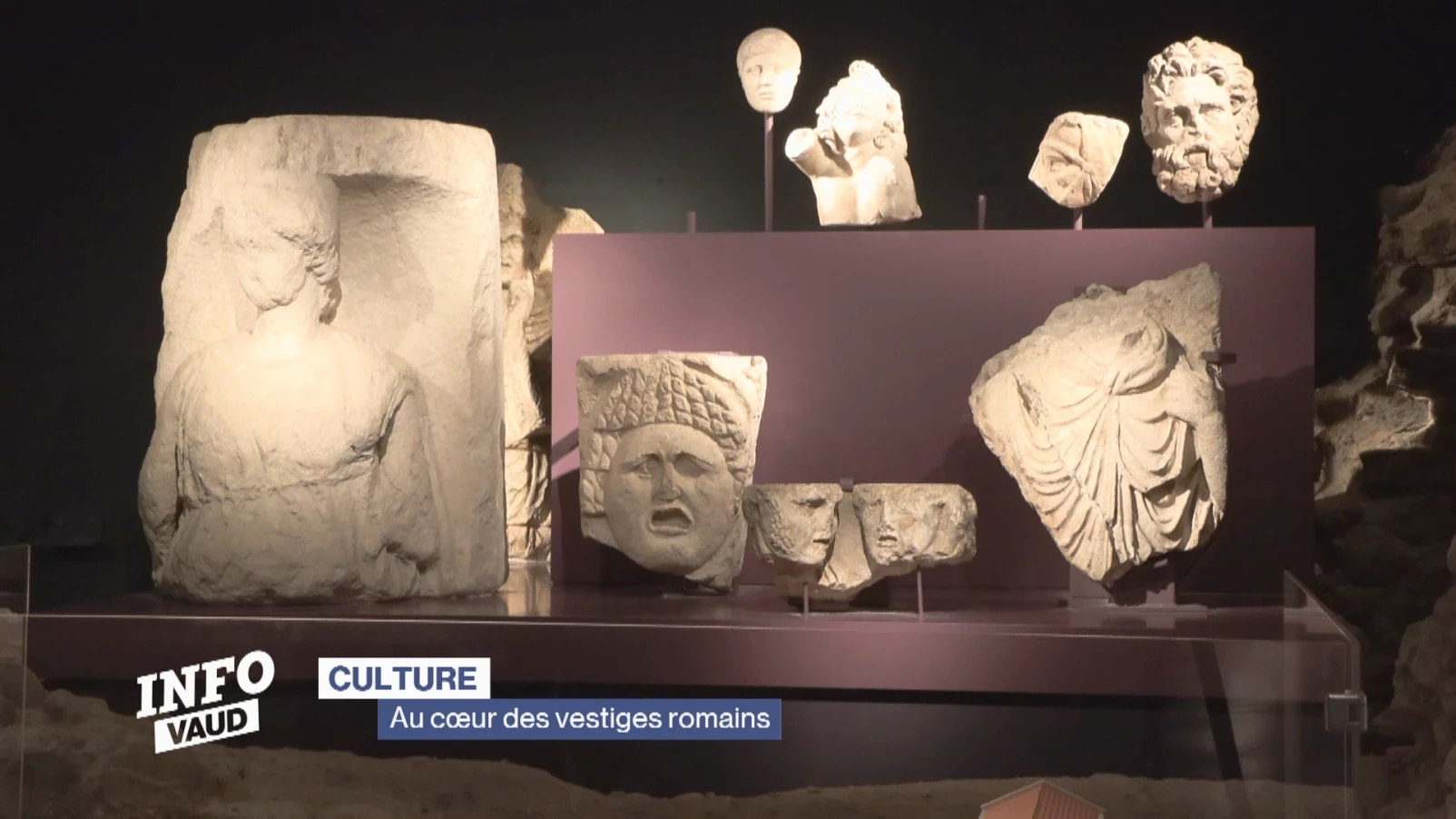 Au coeur des vestiges de Rome, mais à Nyon