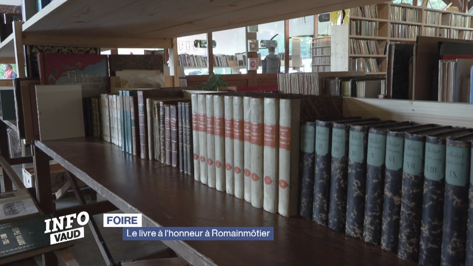 Le livre à l'honneur à Romainmôtier