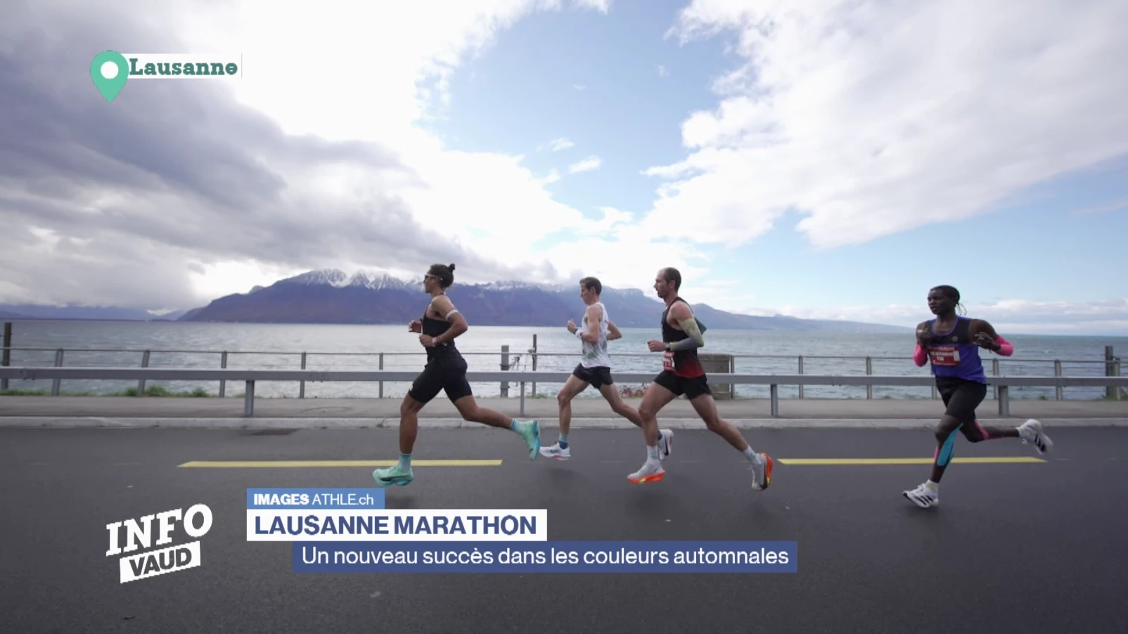14'000 coureurs sur le beau parcours du Lausanne Marathon