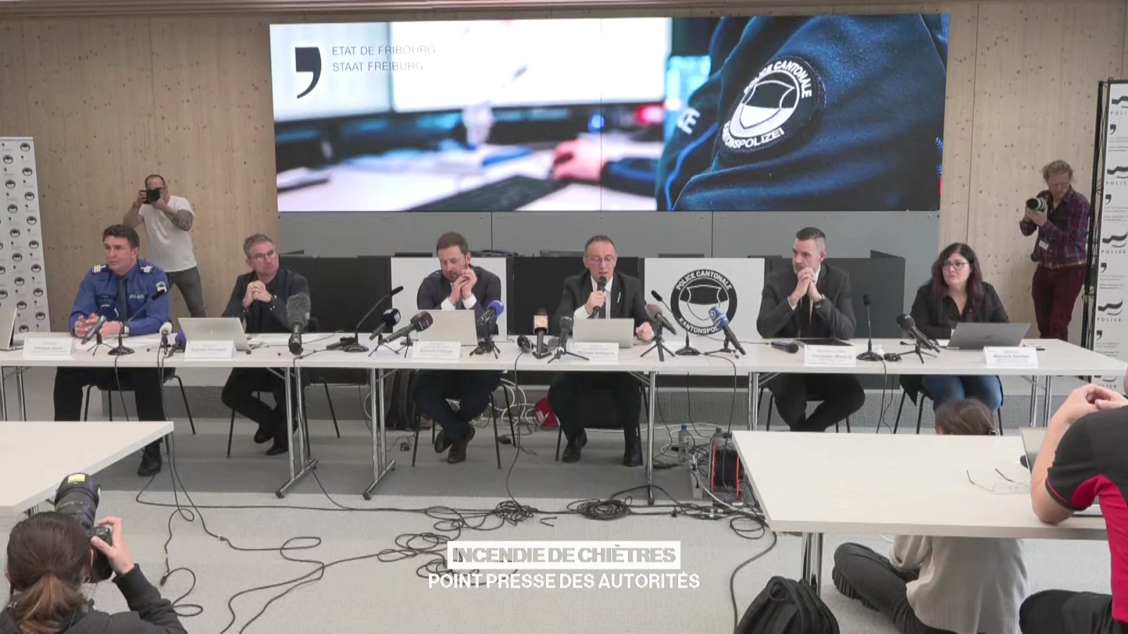 Conférence de presse - Chiètres