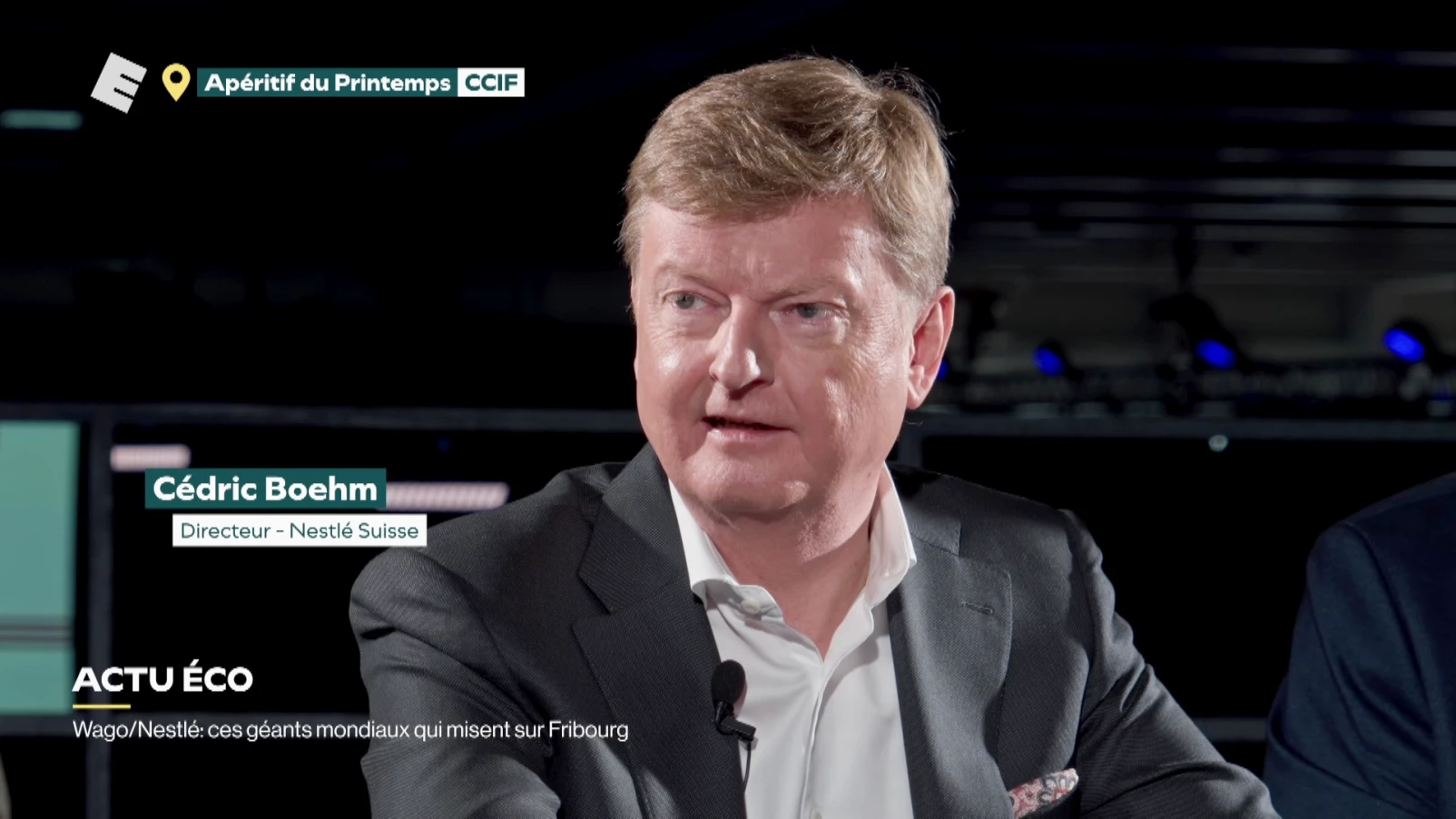 Apéritif du Printemps de la CCIF: VIP très attendus.