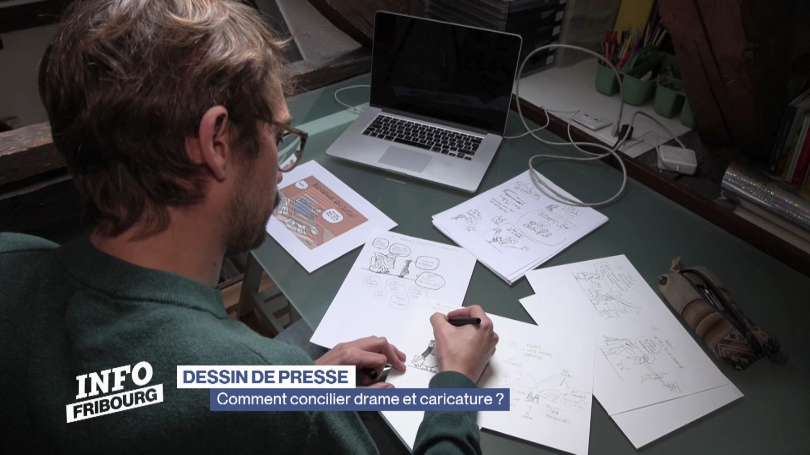 Comment concilier drame et caricature ?