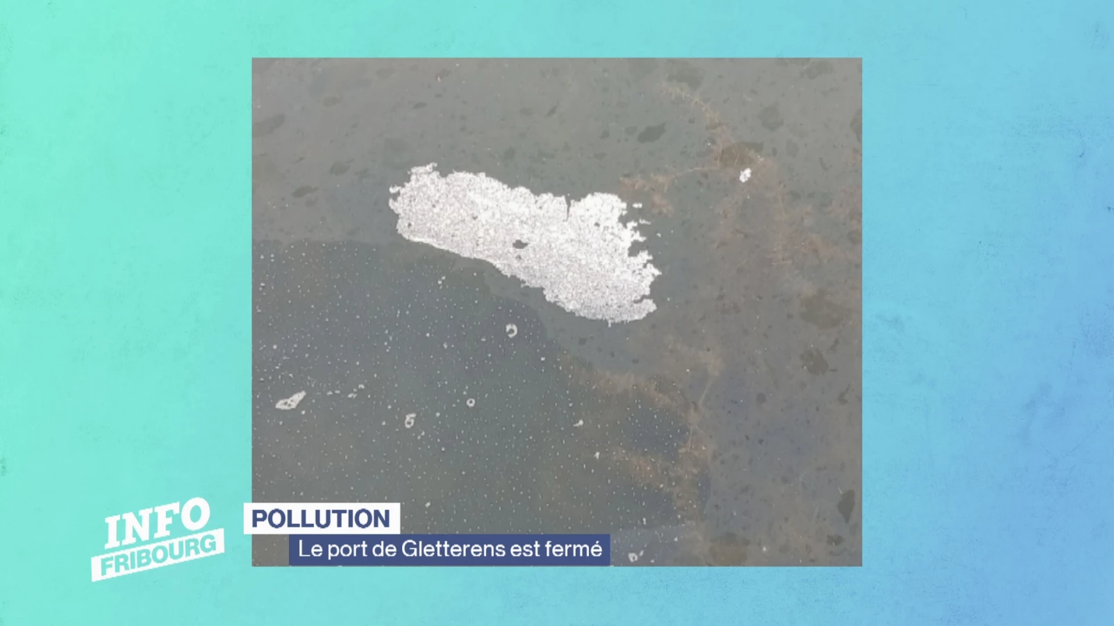 Le port de Gletterens est fermé