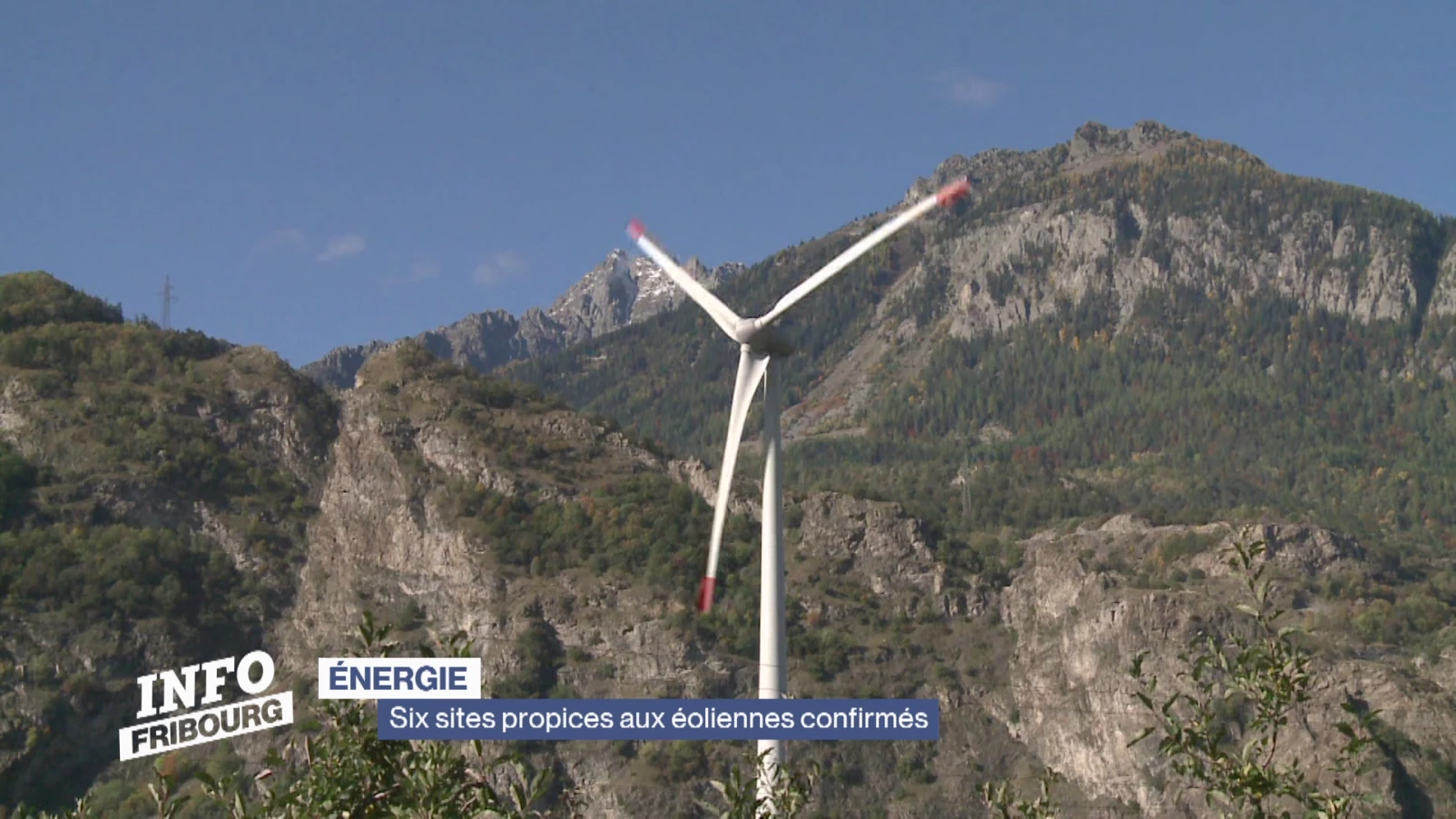 Six sites propices aux éoliennes confirmés