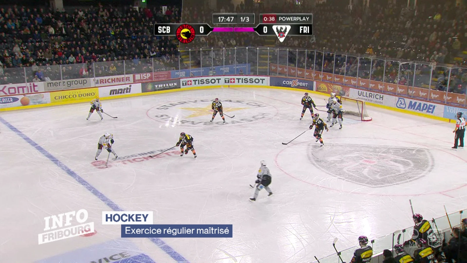 Exercice régulier maîtrisé pour Gottéron