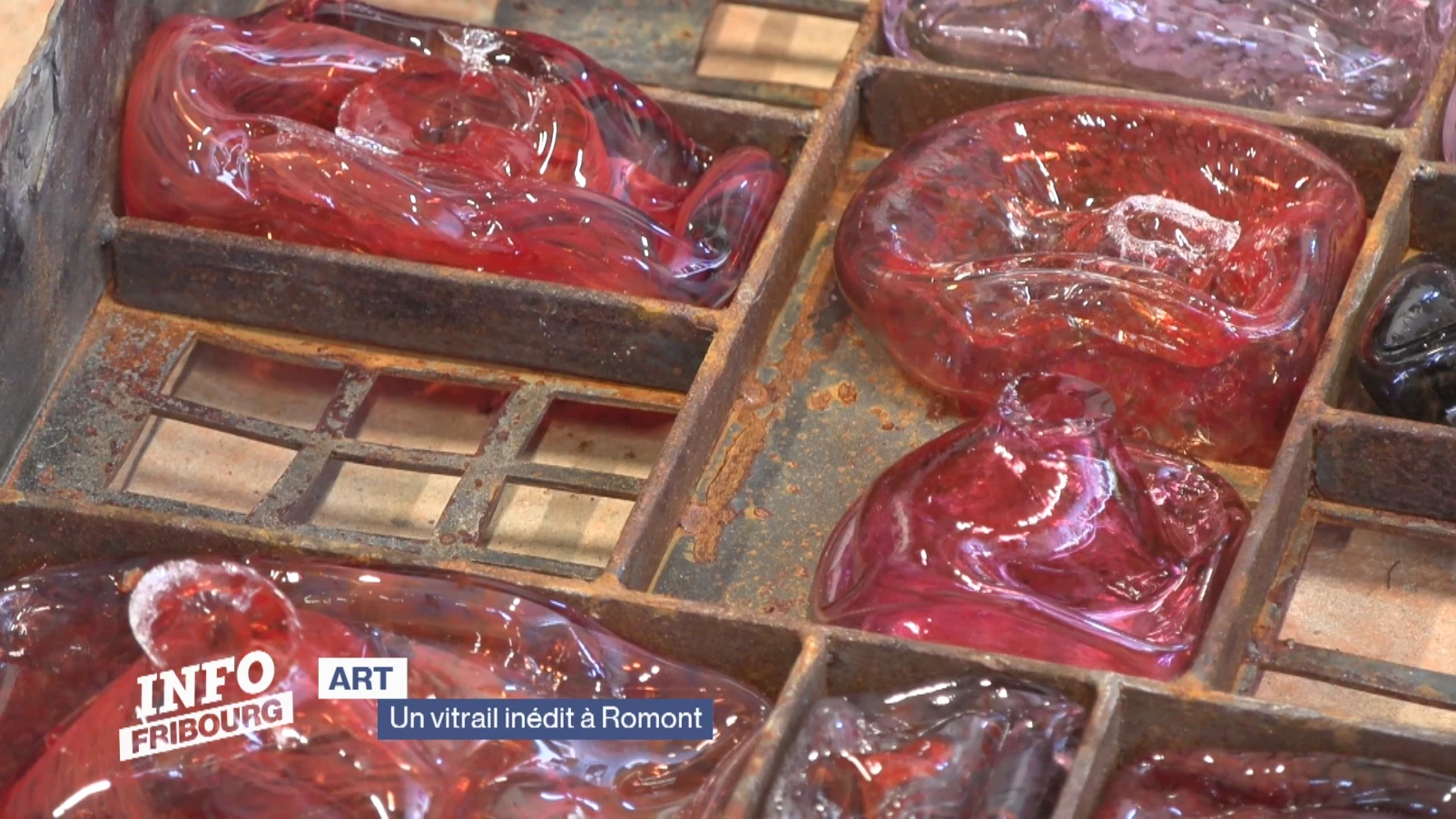 Un vitrail innovant à Romont