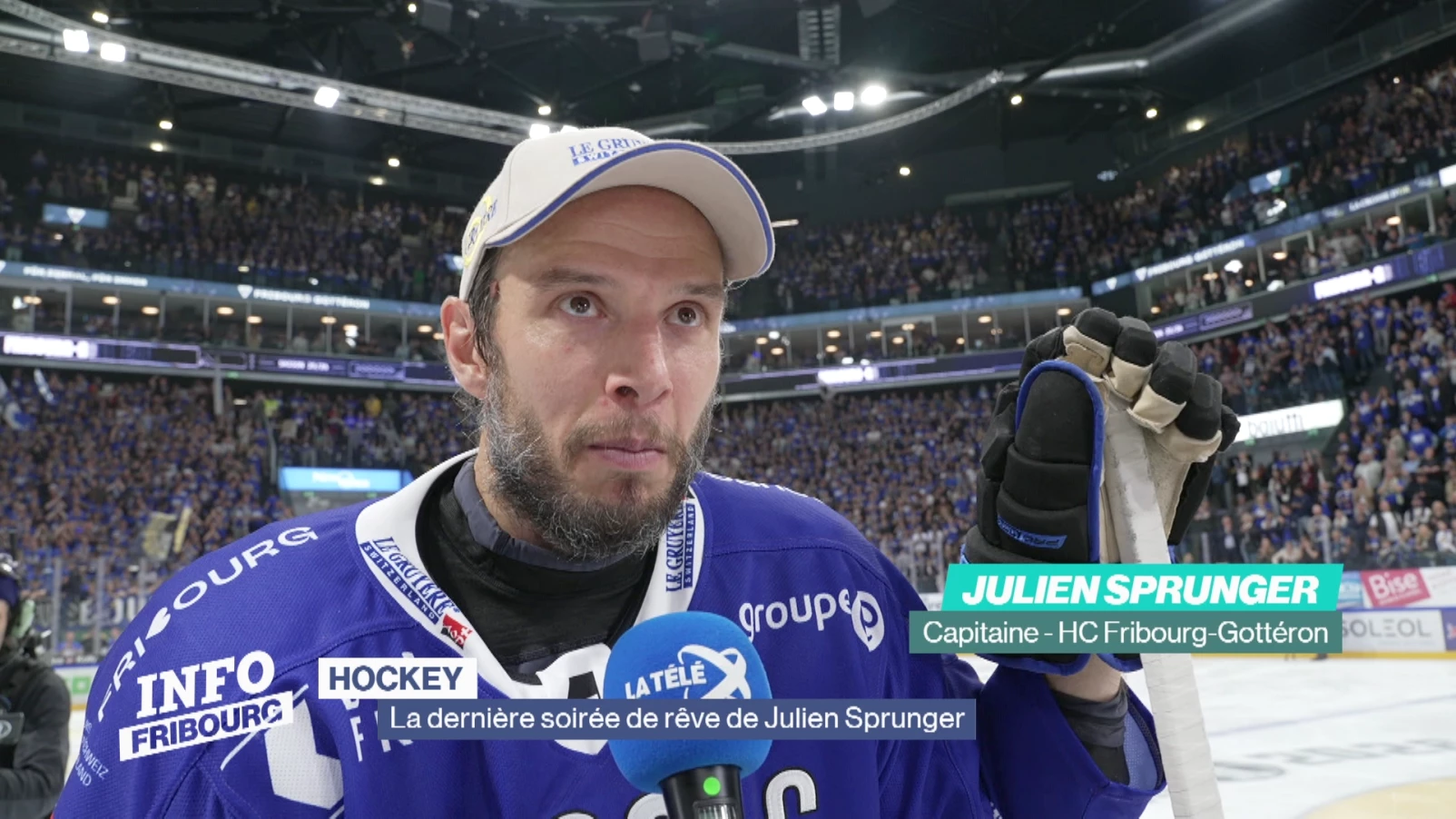 La dernière soirée de rêve de Julien Sprunger