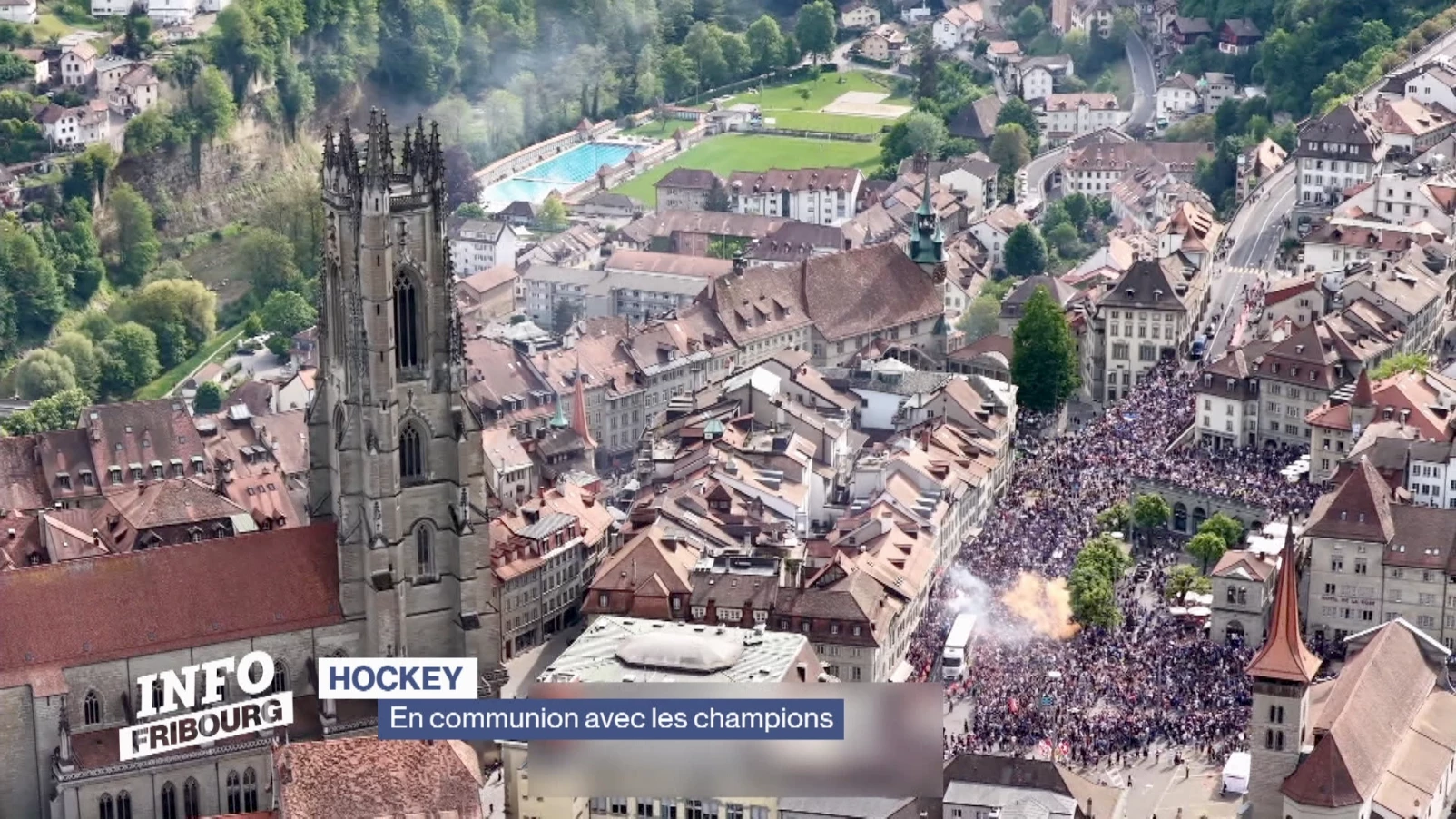 La parade des champions