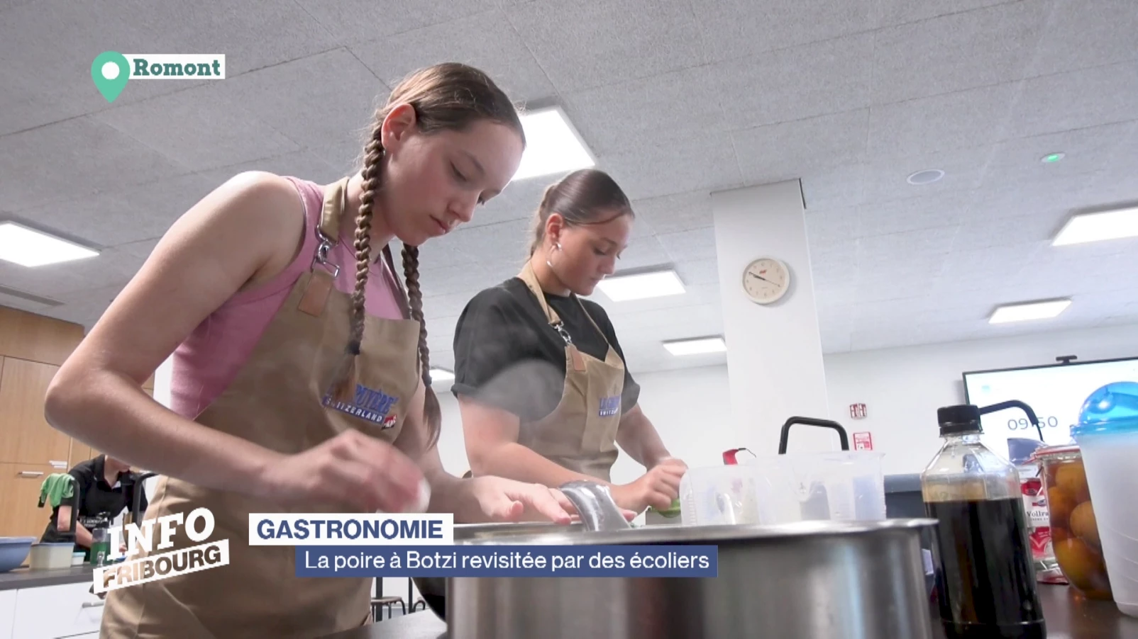La poire à Botzi revisitée par des écoliers
