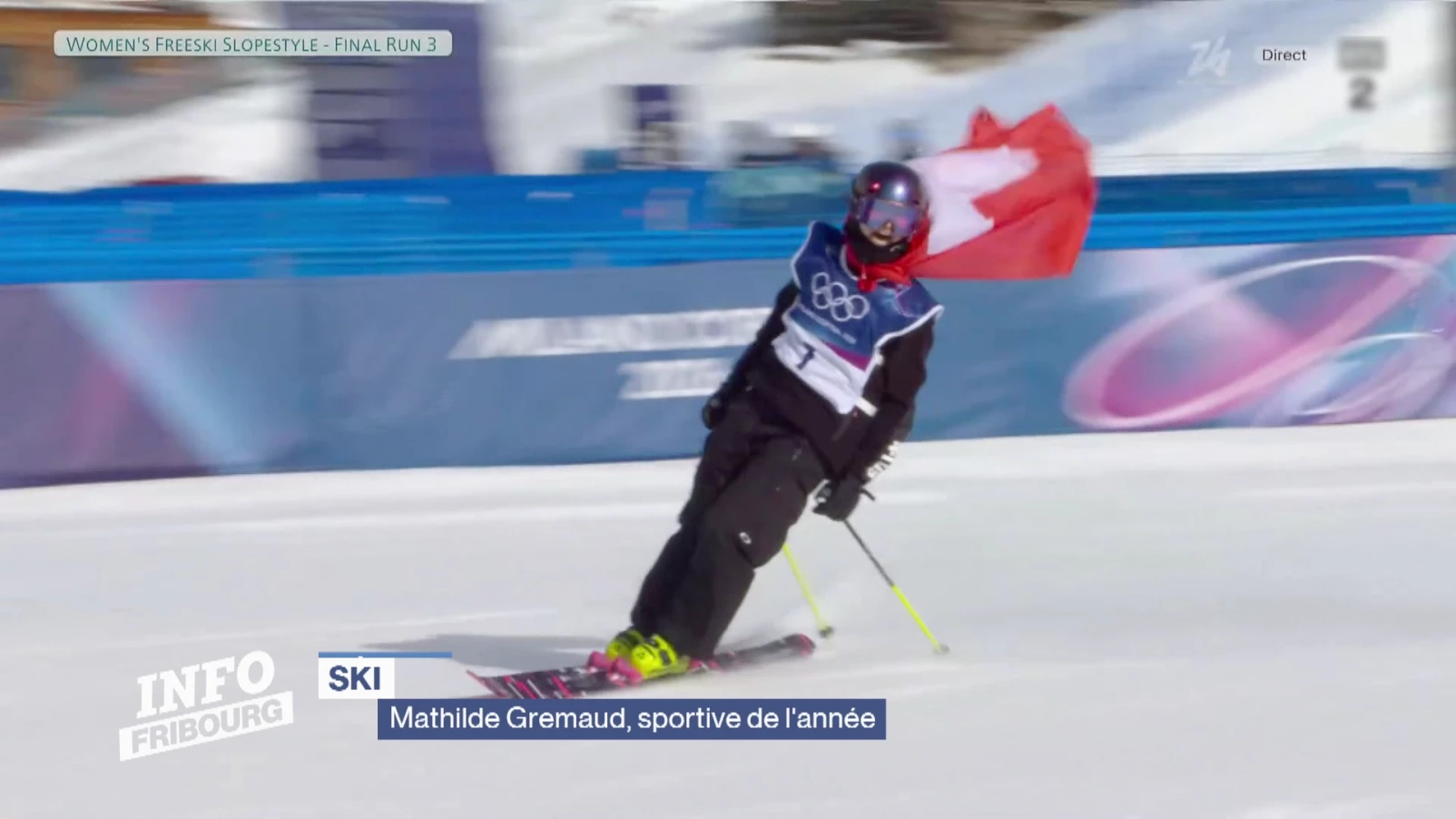 Mathilde Gremaud, sportive de l'année