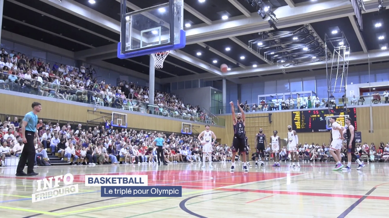 Basketball: le triplé pour Olympic
