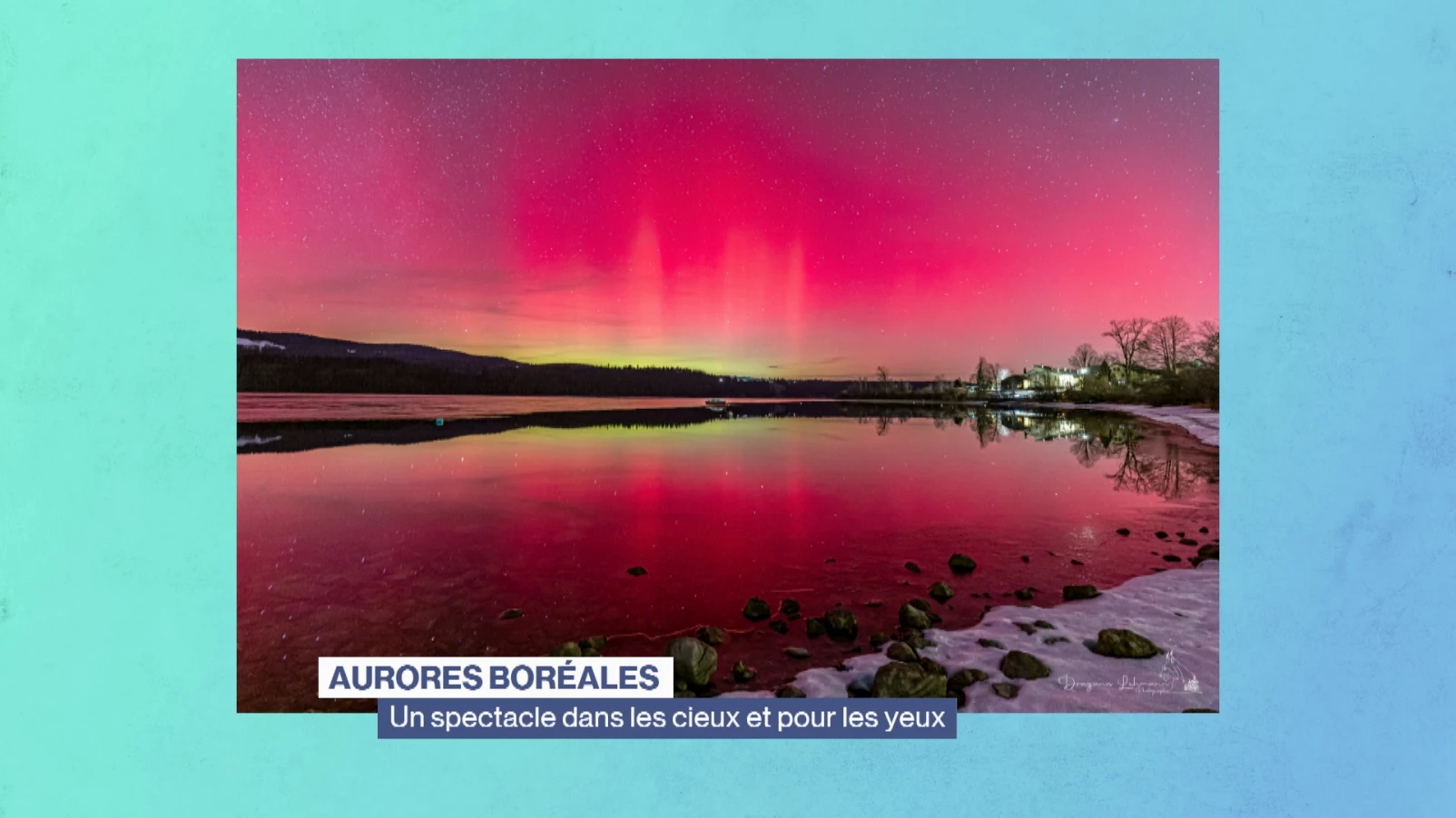 Des aurores boréales illuminent la Suisse