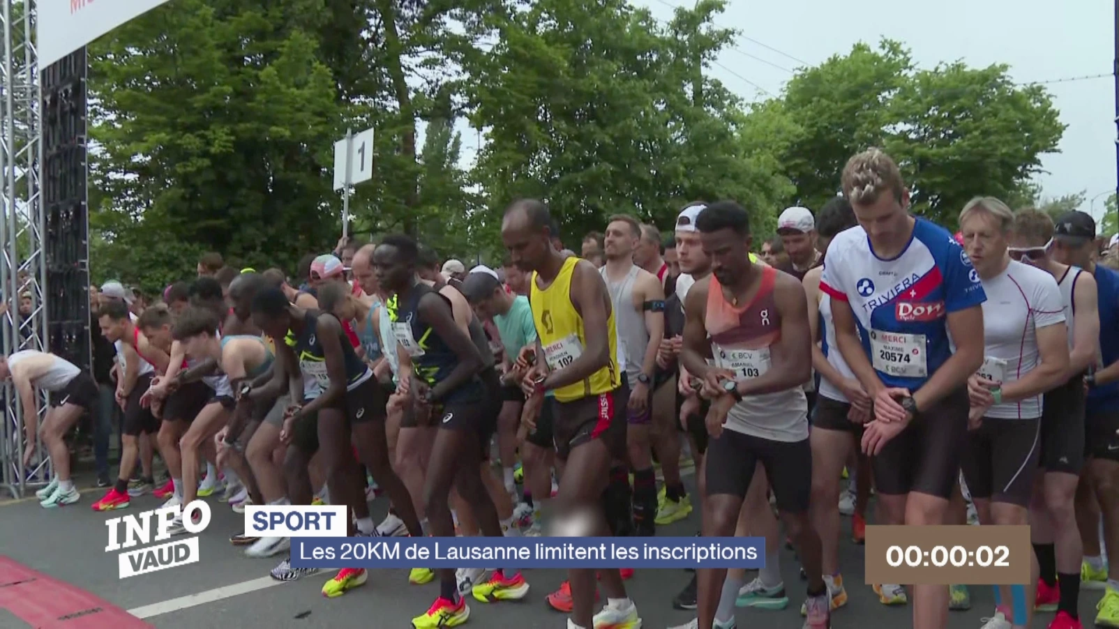 Les 20KM de Lausanne limitent le nombre de dossards