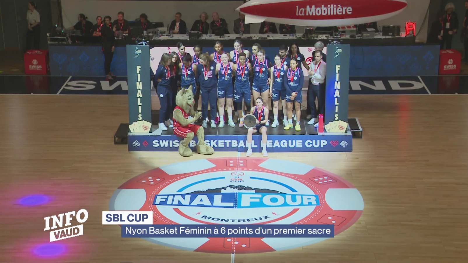 Nyon Basket Féminin à 6 points d'un premier sacre