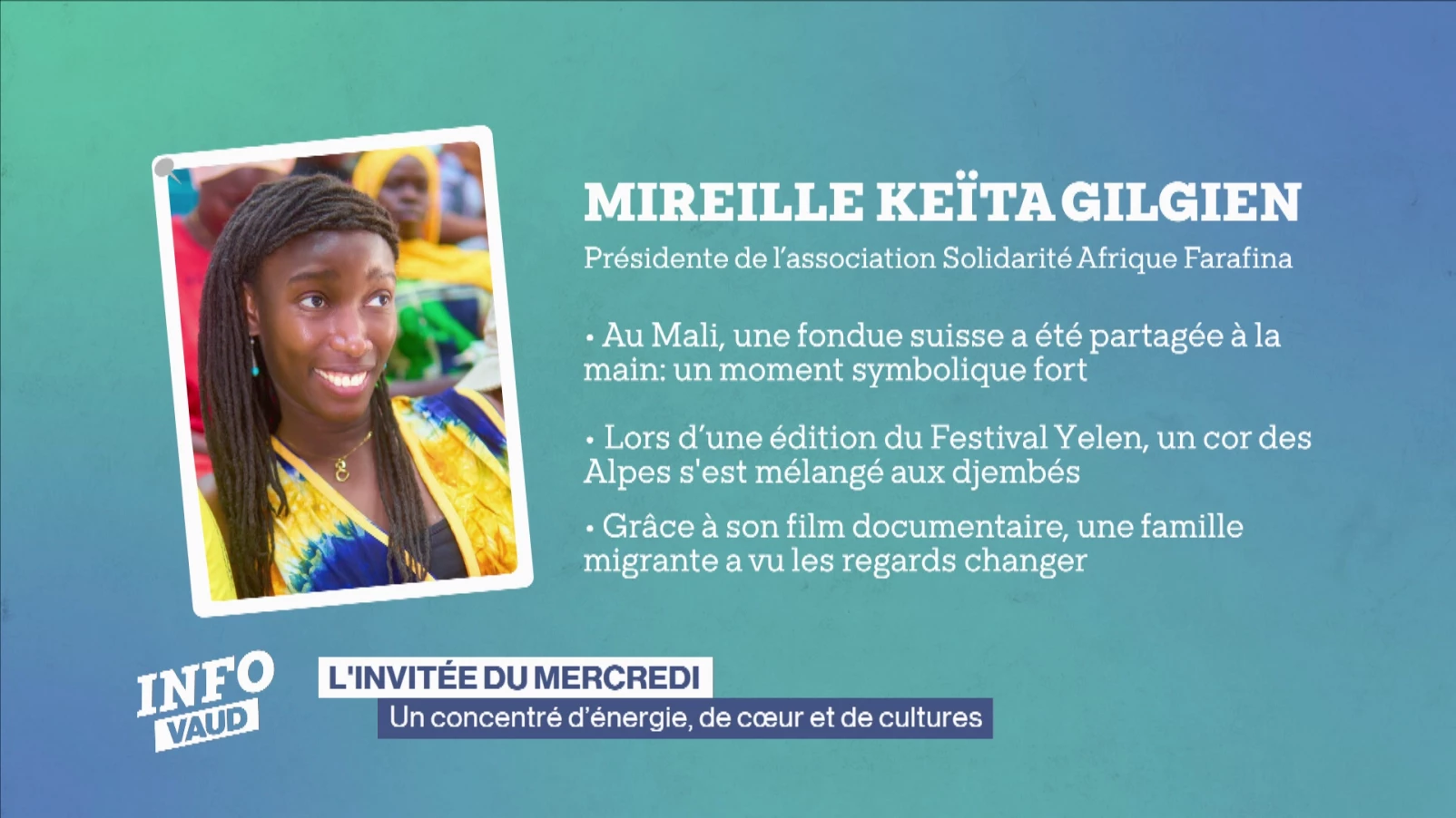 L'invitée du mercredi: un concentré d’énergie et de cultures