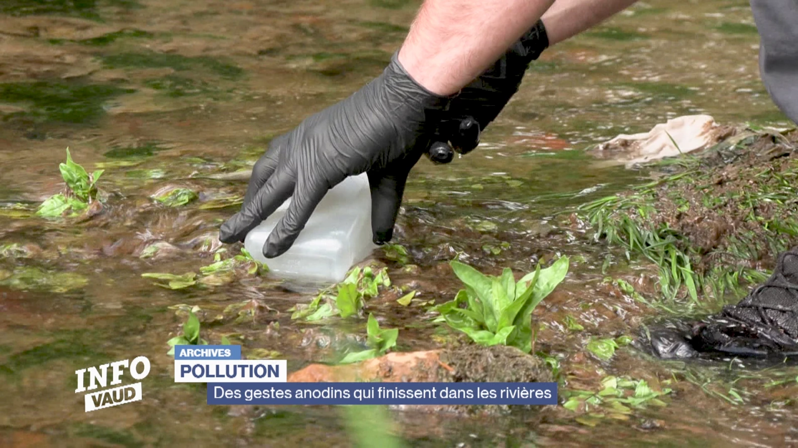 Des gestes anodins qui finissent dans les rivières