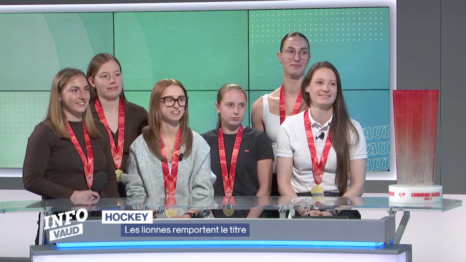 Hockey, les lionnes décrochent le titre