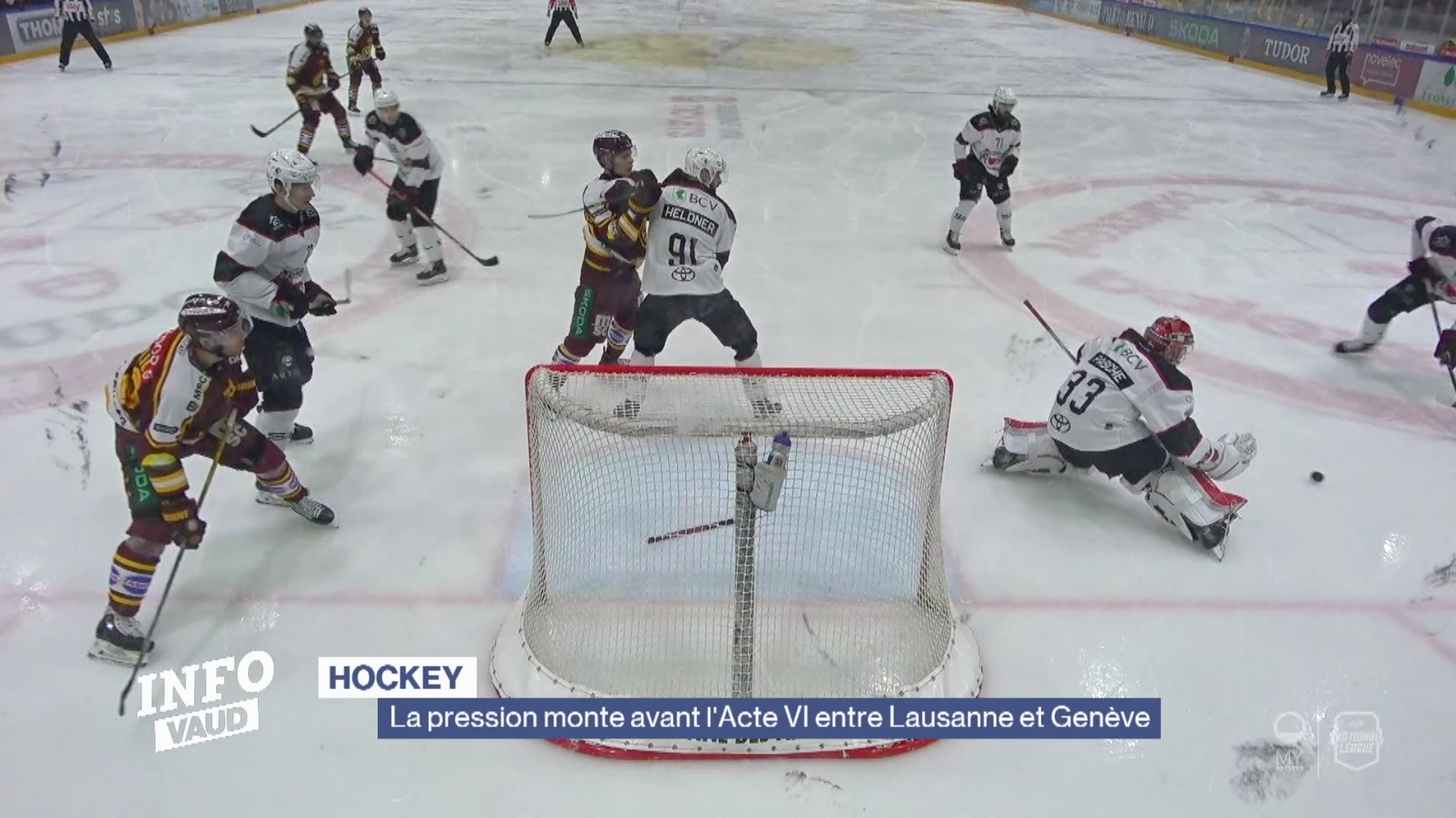 Puck de série pour le LHC