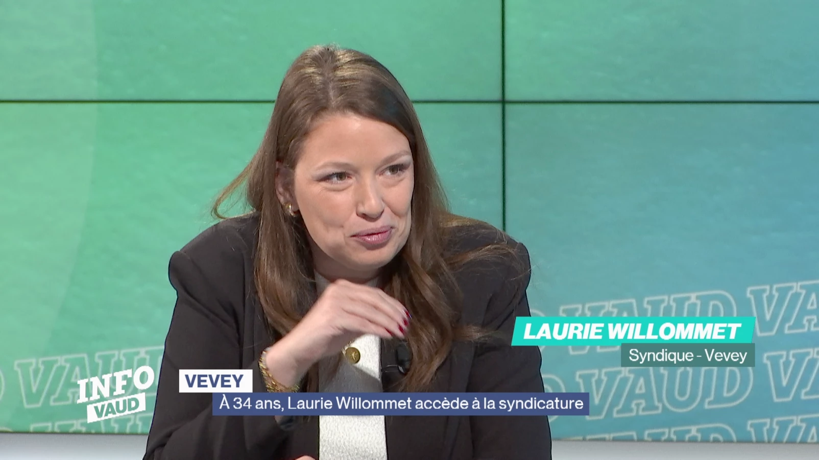 À 34 ans, Laurie Willommet accède à la syndicature de Vevey