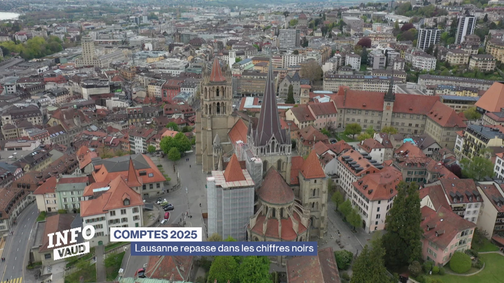 Les finances lausannoises repassent dans les chiffres noirs.