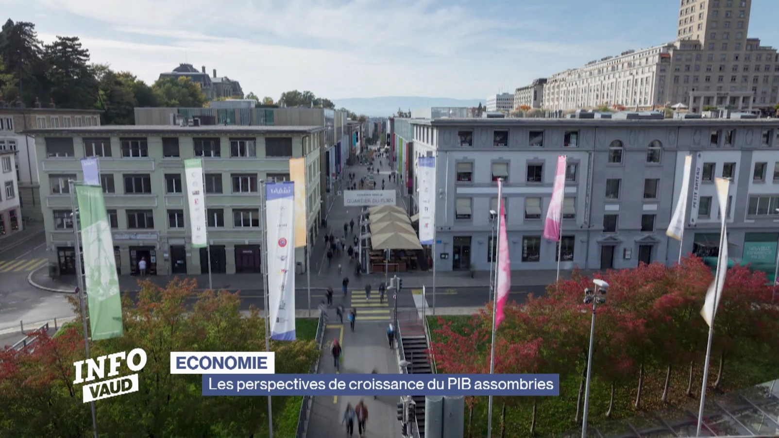 Les perspectives de croissance du PIB vaudois assombries
