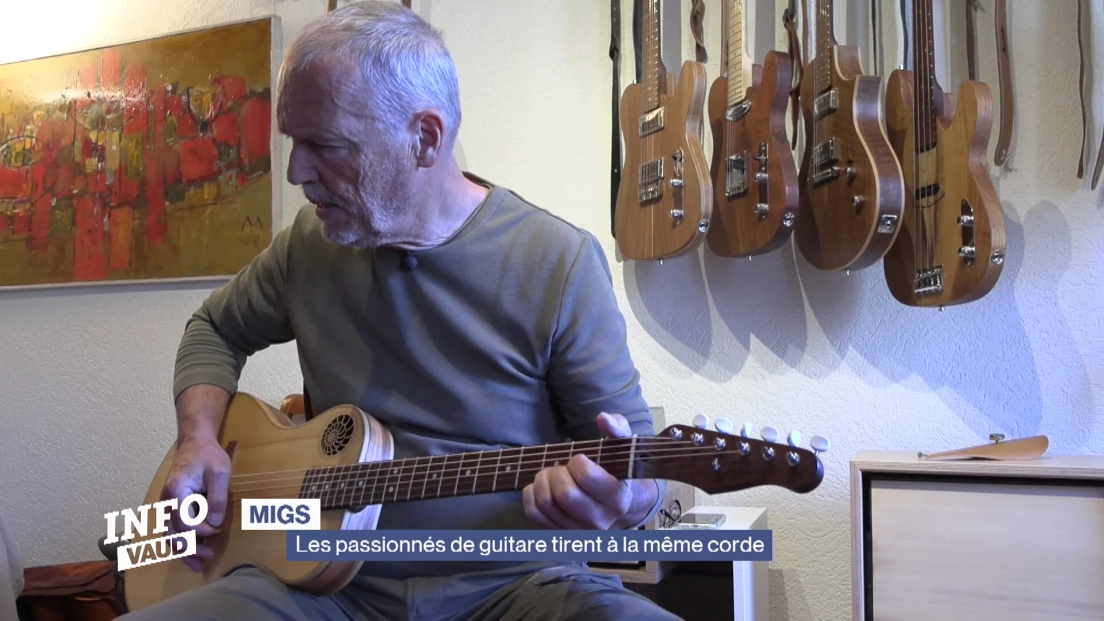 Au MIGS, les passionnés de guitare tirent à la même corde