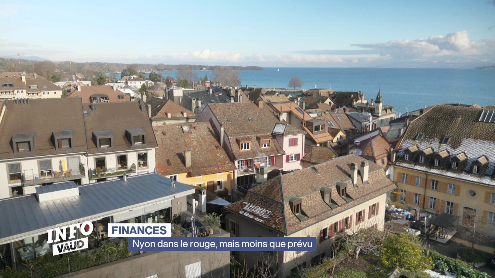 Nyon dans le rouge, mais moins que prévu