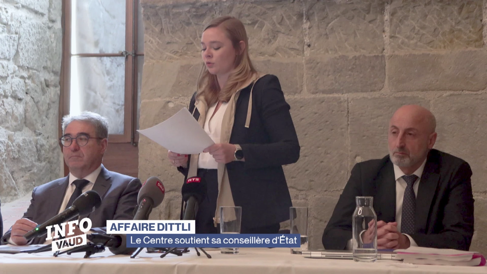 Affaire Dittli: le Centre soutient sa conseillère d'État