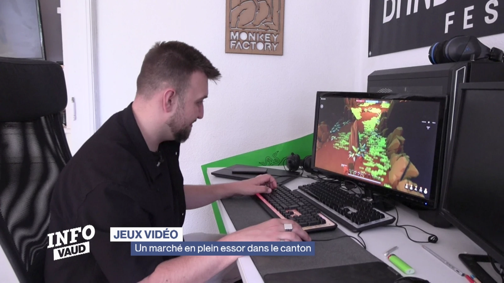 Le marché du jeu vidéo en plein essor dans le canton