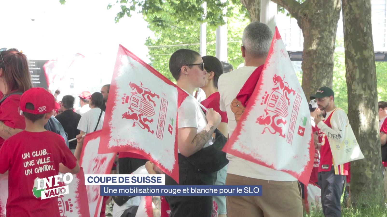 Mobilisation rouge et blanche pour le SLO