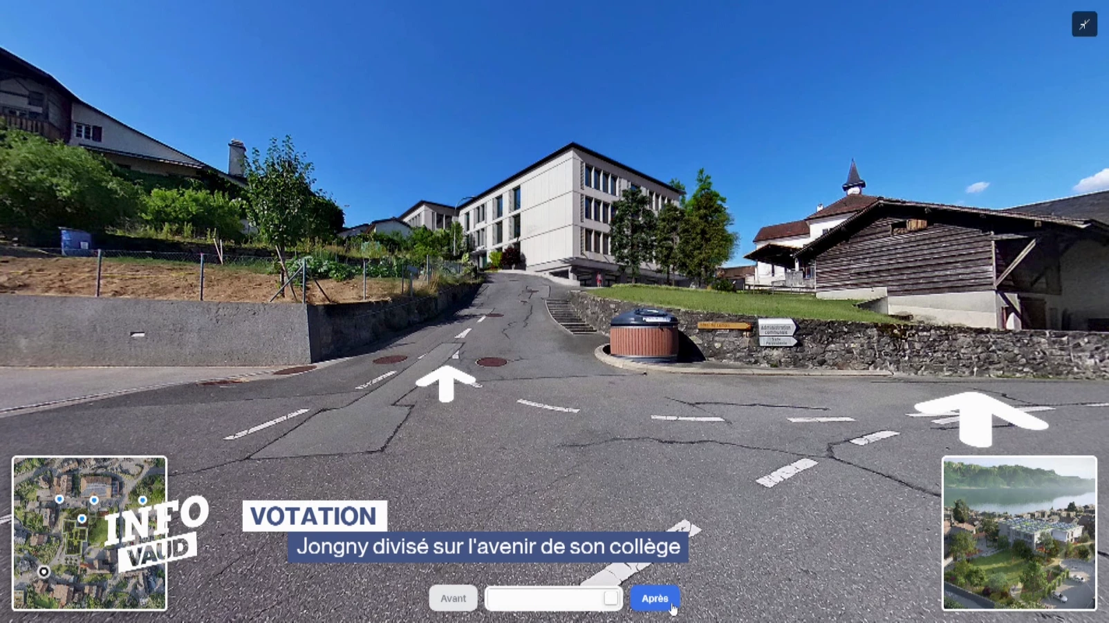 Jongny divisé sur l'avenir de son collège