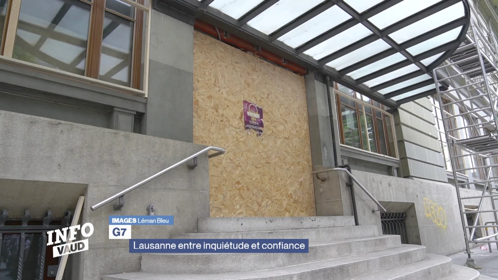 G7: Lausanne partagée entre confiance et inquiétude