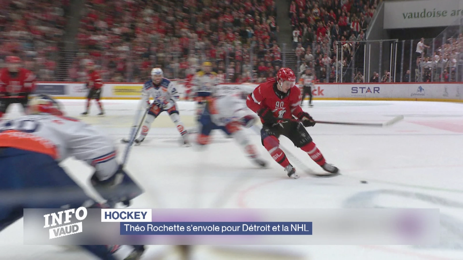 Théo Rochette s'envole pour Détroit et la NHL