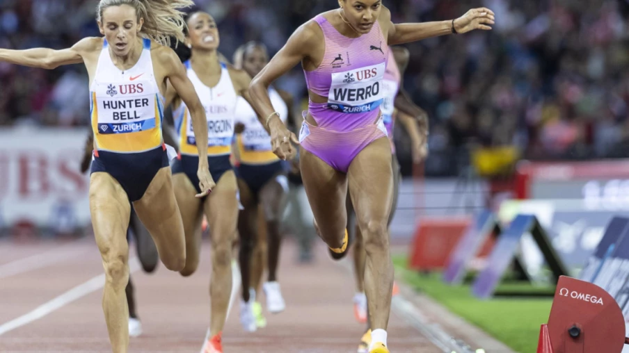 Audrey Werro bat le record de Suisse et gagne le 800 m à Zurich