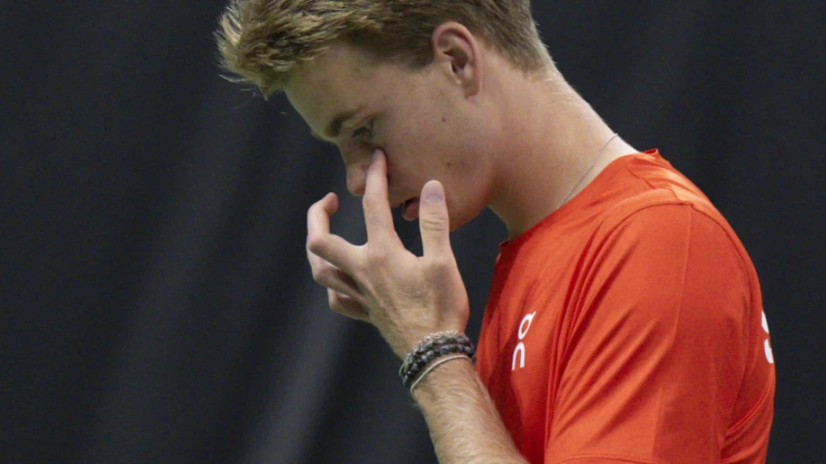 Coupe Davis : la Suisse battue par l'Inde à Bienne, Bernet échoue