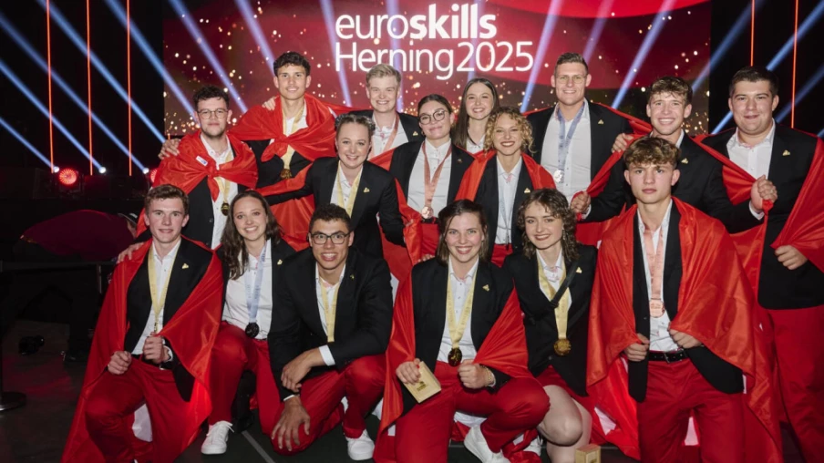 La Suisse décroche 11 médailles aux EuroSkills à Herning (Danemark)