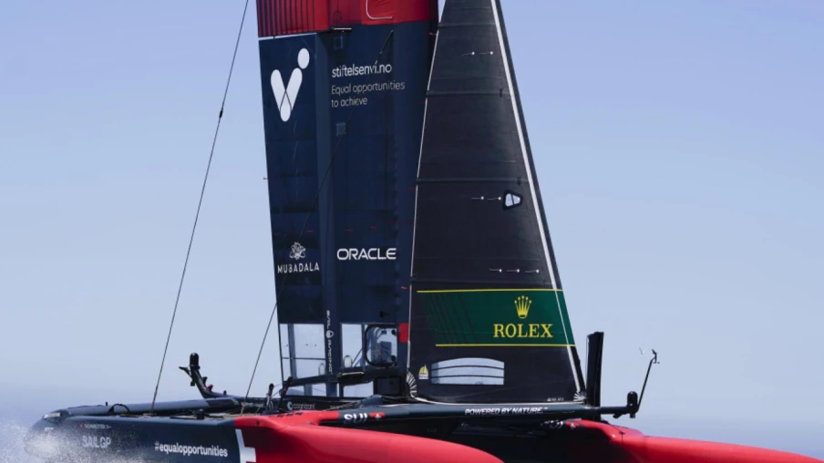 SailGP à Genève : l'équipage suisse sur le podium provisoire