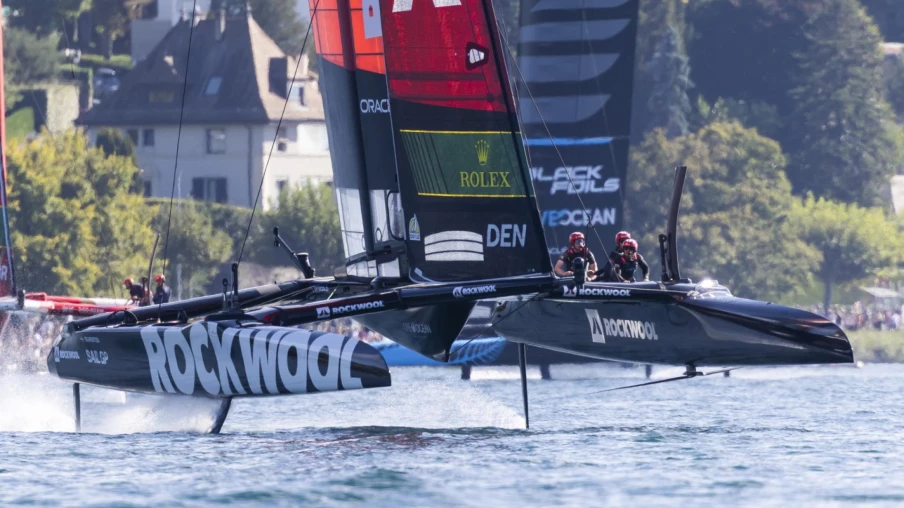 SailGP Genève : l'équipage suisse prend la 3e place