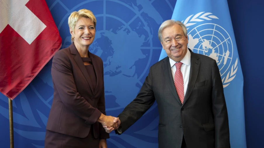 Karin Keller-Sutter à l'ONU: l'égalité des sexes menacée