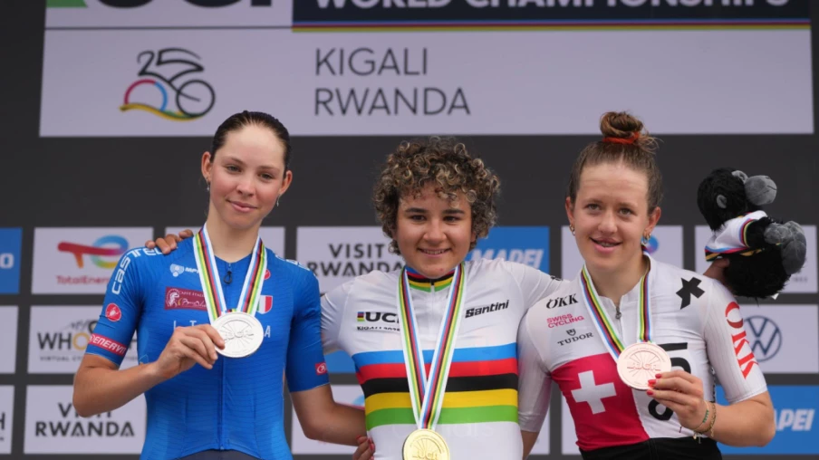 Mondiaux juniors filles au Rwanda: Anja Grossmann décroche le bronze