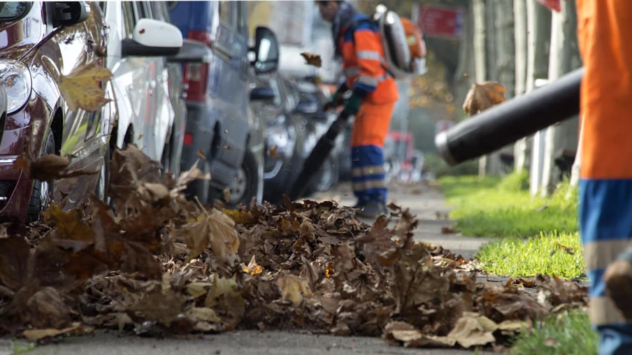 Zurich interdit les souffleuses à feuilles à essence, batteries limitées